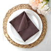 Cotton Cloth Napkins Set of 10 Solid Color Table Napkins Decoration