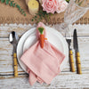 Cotton Cloth Napkins Set of 10 Solid Color Table Napkins Decoration
