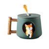 Creative Cartoon Coffee and Tea Cup Cute 3D Ceramic Coffee Mug