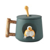 Creative Cartoon Coffee and Tea Cup Cute 3D Ceramic Coffee Mug