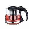Creative Glass Teapot with Removable Steel Infuser Filter Tea Kettle