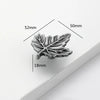 Creative Tree Branch & Leaf Cabinet Knob Furniture Drawer Handle Pull