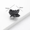 Creative Tree Branch & Leaf Cabinet Knob Furniture Drawer Handle Pull