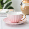 Cute Creative Porcelain Cup and Saucer Ceramics