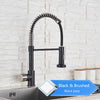 Deck Mounted Mixer Tap 360 Degree Rotation Sprayer Hot Cold Tap