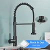 Deck Mounted Mixer Tap 360 Degree Rotation Sprayer Hot Cold Tap