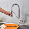 Deck Mounted Mixer Tap 360 Degree Rotation Sprayer Hot Cold Tap