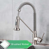 Deck Mounted Mixer Tap 360 Degree Rotation Sprayer Hot Cold Tap