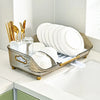Detachable Sink Dish Drainer Countertop Organizer with Utensil Holder