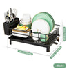 Dish Draining Rack Cutlery Rack With Drain Tray And Drip Line Drainer