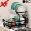 Dish Rack Dish Drying for Kitchen Counter Dish Drainer with Drainboard