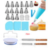 DIY Cake Turntable Cream Decoration Accessory Spatula Set Baking Tool