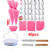 DIY Cake Turntable Cream Decoration Accessory Spatula Set Baking Tool