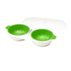 Egg Poacher Cookware Double Cup Egg Boiler Kitchen Steamed Egg Set