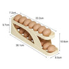 Egg Storage Box Automatic Scrolling Egg Holder Egg Storage Rack