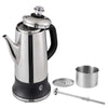 Electric Coffee Pot Stainless Steel Coffee Percolator with Keep Warm