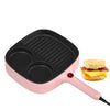 Electric Griddle Frying Pan 3-in-1 Non-Stick Divided Grill Pan