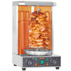 Electric Shawarma Grill Machine Gyro Rotisserie Broiler Kebab Cooker
