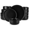 Elegant Ceramic Mediterranean Stoneware Dinner Set Kitchen Tableware