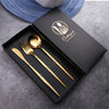 Elegant Stainless Steel 3pcs Silverware Dinnerware Utensil Set
