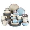 Elegant Stoneware Ceramic Dinnerware Set Plate Bowl Mug Tableware Set