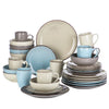 Elegant Stoneware Ceramic Dinnerware Set Plate Bowl Mug Tableware Set