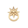 European Style Solid Brass Cabinet Handles Gold Drawer Knob Pulls