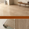 Faux Wood Grain Self-Adhesive Floor Stickers Waterproof Floor Wallpaper