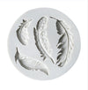 Feathers Fondant Mold