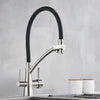 Filtered Kitchen Faucets Purification 360 Rotation Water Filter Tap