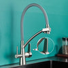 Filtered Kitchen Faucets Purification 360 Rotation Water Filter Tap