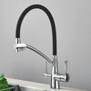 Filtered Kitchen Faucets Purification 360 Rotation Water Filter Tap