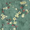 Floral Wallpaper Grey Peel and Stick Flower Self Adhesive Wall Paper