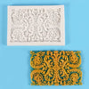 Flower Fondant Cake Edge Decoration Silicone Mold DIY Baking Tools