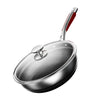 Frying Pan Kitchen Nonstick Pan Stainless Steel Pan Nonstick Wok