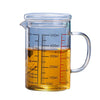 Glass Measuring Cup Food Grade High Borosilicate Glass Cups with Lid