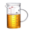 Glass Measuring Cup Food Grade High Borosilicate Glass Cups with Lid