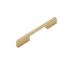 Gold Aluminum Square U-Type Cabinet Handles Drawer Closet Door Pulls