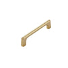 Gold Aluminum Square U-Type Cabinet Handles Drawer Closet Door Pulls