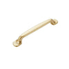 Gold Aluminum Square U-Type Cabinet Handles Drawer Closet Door Pulls