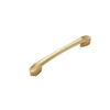 Gold Aluminum Square U-Type Cabinet Handles Drawer Closet Door Pulls