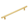 Gold Aluminum Square U-Type Cabinet Handles Drawer Closet Door Pulls