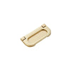 Gold Aluminum Square U-Type Cabinet Handles Drawer Closet Door Pulls