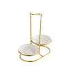 Gold Stainless Steel Soup Spoon Holder Cutlery Storage Cooking Utensils
