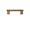 Hammer-Pattern Cabinet Handles Brass Drawer Wardrobe Furniture Pulls