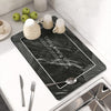 Kitchen Countertop Drainer Mat Slide Pad Water Absorbent Drying Mat