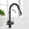 Kitchen Faucet 2 in 1 Antique Brass Pull Out Nozzle Kitchen Tap