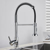 Kitchen Faucet Pull Down 2-way Spray Single Handle 360 Rotation Tap