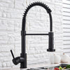 Kitchen Faucet Pull Down 2-way Spray Single Handle 360 Rotation Tap