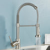 Kitchen Faucet Pull Down 2-way Spray Single Handle 360 Rotation Tap